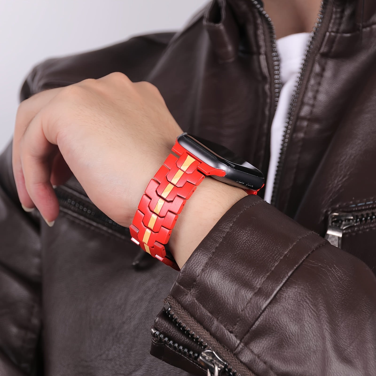 Stainless Steel Band for Apple Watch Band 49mm 45mm 46mm 44mm 42mm 38mm 40mm 41mm for Men, Metal Watch Bands for iWatch for Apple Watch Ultra/Ultra 2 SE Series 10 9 8 7 6 5 4 3 2 1 Women Mens Stainless Steel Strap Wristband