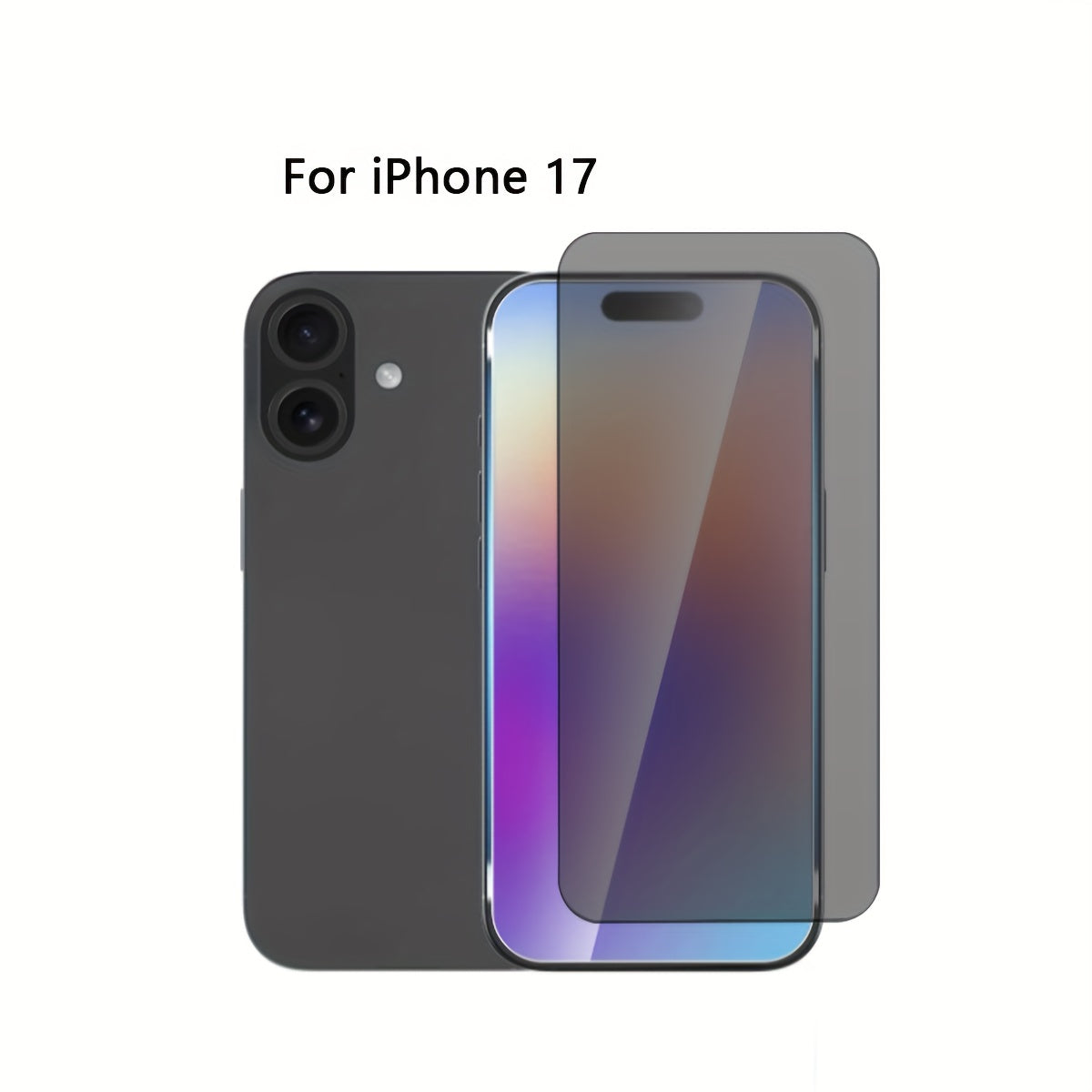 1pc Privacy Screen Protector for iPhone 17/17 Air/17 Pro/17 Pro Max/16 Pro Max/15 Pro Max/14 Pro Max/13/12/11Pro Max Anti-Spy Tempered Glass for iPhone 7 8 se2 X XS XR xsmax 7P/8P