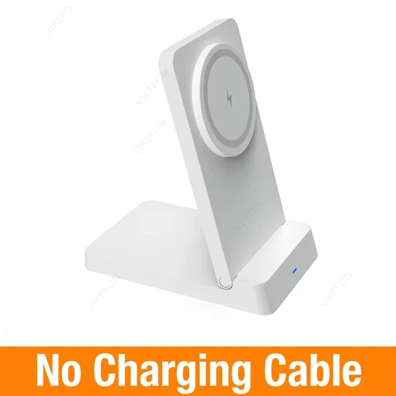 Magnetic 30W Wireless Charger Desktop Fast Charging Station Fold Smart Phone Holder Charge For Magsafe iPhone 16 15 14 13 12 Pro